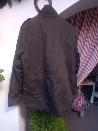 Chaqueta verde militar