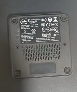 Intel NUC Celeron Mini PC (ref:0ha)