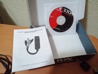 Convertidor USB Analógico a Digital Prixton