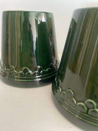 Maceta Bergs Potter Verde Cerámica