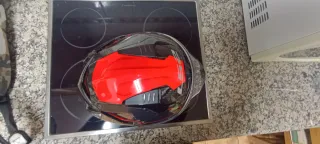Casco LS2 Carbono Negro/Rojo