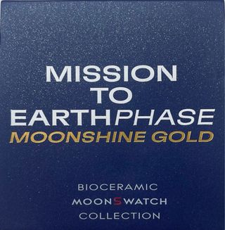 Swatch Mission to Earthphase Moonshine Gold