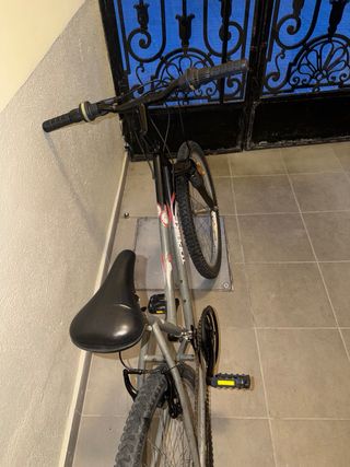 Bicicleta infantil Topbike 24 gris