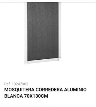 Mosquiteras Aluminio 1,30 x 70 (3 uds)