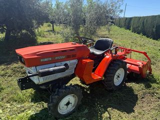 Tractor con RotoVator - Listo para trabajar