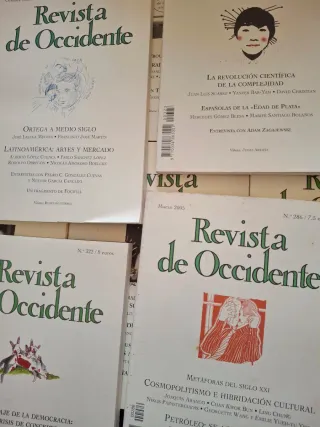 "Revista de Occidente": más de 20 números
