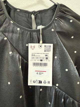 Vestido niña 2-3 años
