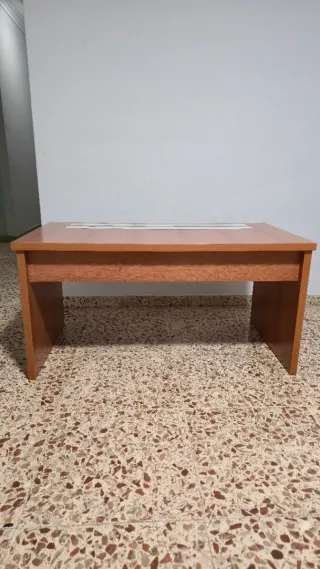 Mesa de centro elevable madera