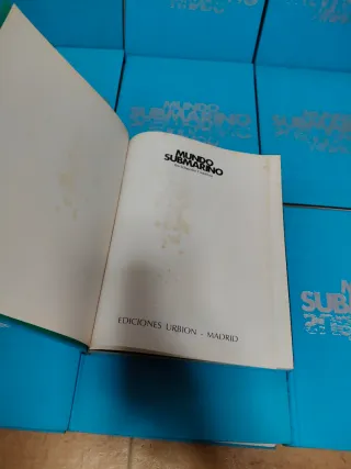 Enciclopedia mundo submarino.cousteau