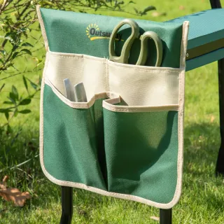 Taburete Plegable Jardín con Bolsa