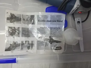 Amoladora con motosierra