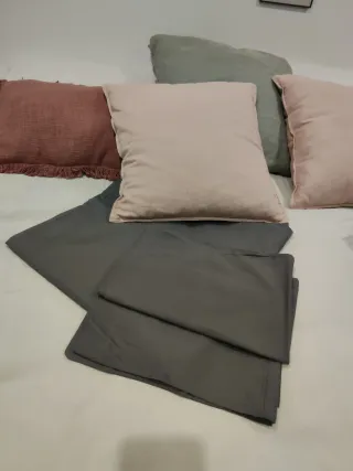 Funda Nórdica Gris Cama 150