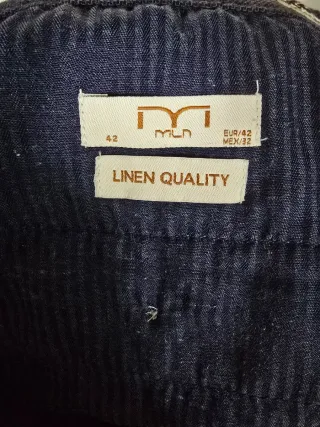 Pantalón corto hombre azul talla L