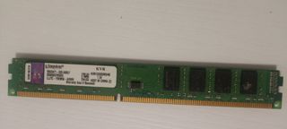 RAM Kingston 4GB DDR3 1333MHz – No probada