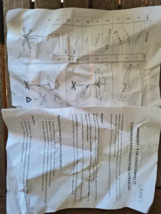 Parasol Easywind+funda+peso ruedas+pie