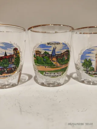 6 Vasos de Chupito Coleccionables