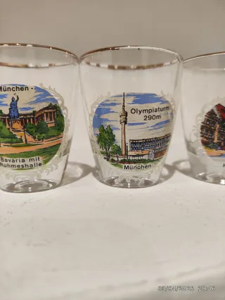 6 Vasos de Chupito Coleccionables