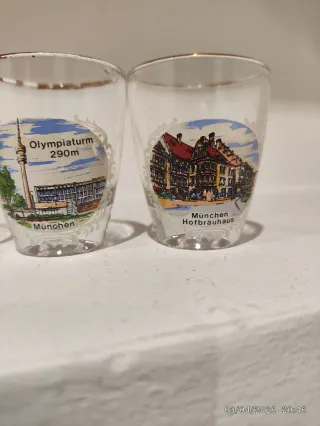 6 Vasos de Chupito Coleccionables