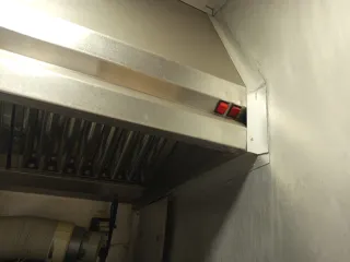 Campana extractora industrial