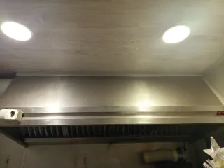 Campana extractora industrial