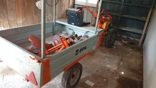 Retrobato con remolque