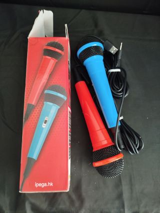 iPega 2 Micrófonos Karaoke 3m Nintendo Switch