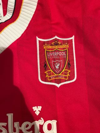 Camiseta Liverpool Retro Adidas Roja