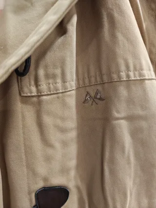 Chaqueta larga Thomas Burberry Beige