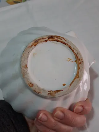 Portasapone ceramica effetto madreperla