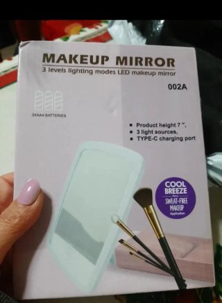 Specchio LED Trucco 3 Livelli Luce