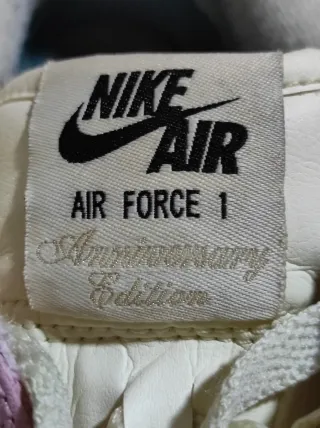 Zapatillas Nike Air Force 1 Rosa y Amarillo