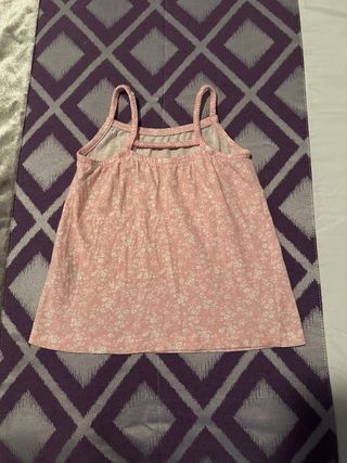Vestido bebé tirantes estampado floral