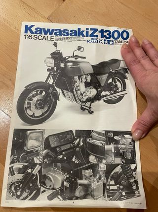 Maqueta Kawasaki Z1300 1:6 Tamiya