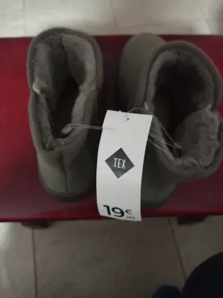 Botines calientes.