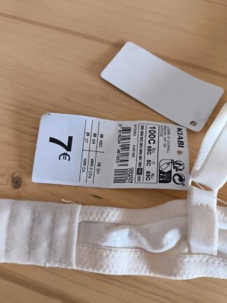 Sujetador sin estrenar marca Kiabi 100C Beige