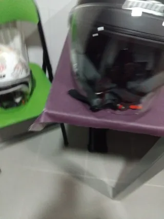 Casco Unik Negro con Visera Transparente