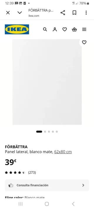 Paneles y baldas cocina IKEA FÖRBÄTTRA