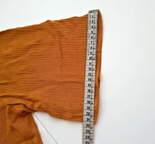 Blusa corta Pull&Bear naranja Talla XS