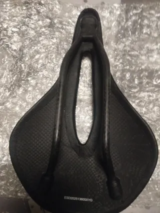 Sillín prostático bicicleta negro