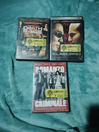 Pack 3 Películas DVD: Death Race, War, Criminale