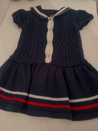 Vestido niña azul talla 4/5 años