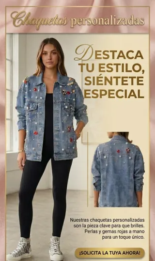 Chaqueta vaquera personalizada
