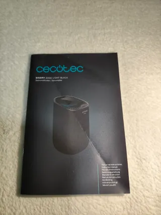 Deshumidificador Cecotec BigDry 2000 Light Black