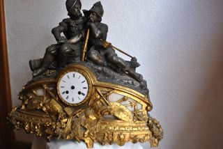 Reloj de sobremesa estilo Imperio Francés -