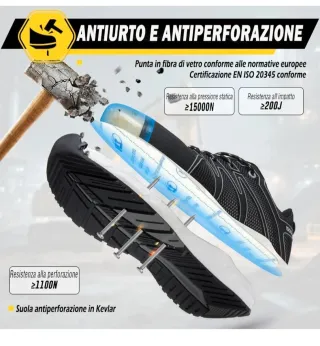Scarpe antinfortunistiche donna ISOOUS 36