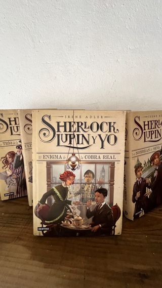 Libros Sherlock, Lupin y Yo