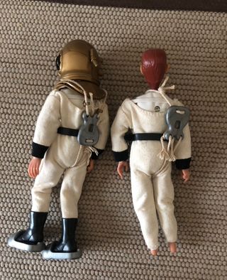 Madelman Policía Montada y Astronauta