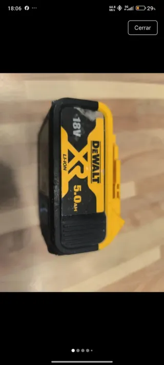 Taladro DeWalt 18V XRP + Batería 5Ah