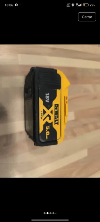 Taladro DeWalt 18V XRP + Batería 5Ah