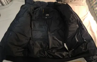 Chaqueta Jack & Jones cuadros azul y negro